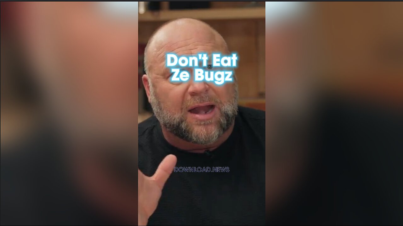 Tucker Carlson & Alex Jones: Stop The Great Reset, Don't Eat Ze Bugz - 12/7/23