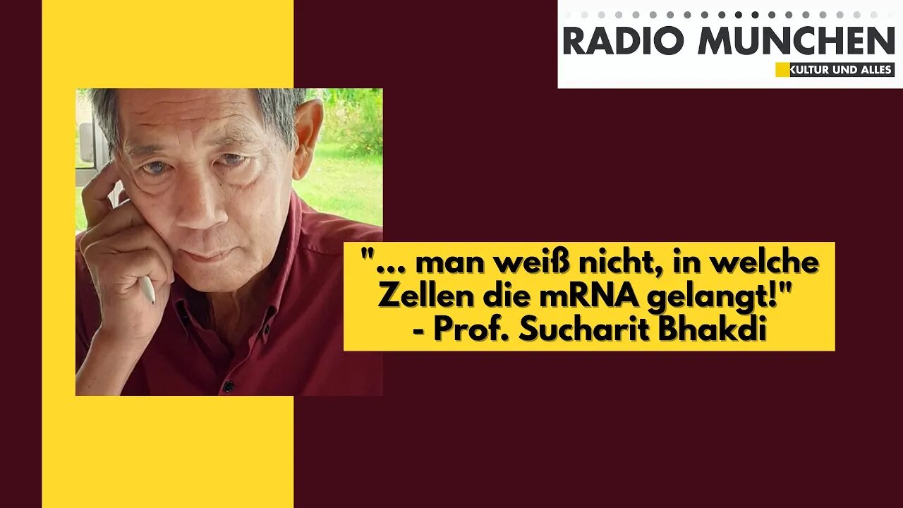 "... man weiß nicht, in welche Zellen die mRNA gelangt!" - Prof. Sucharit Bhakdi | VÖ: 18.07.2020