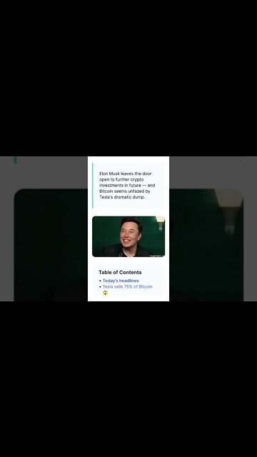 Will Tesla Ever Invest in Bitcoin Again? #cryptomash #cryptonews #AnsirAli #elonmusk #viralvideo