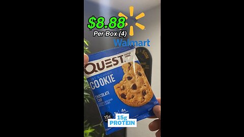 Quest Chocolate Chip Protein Cookie Review