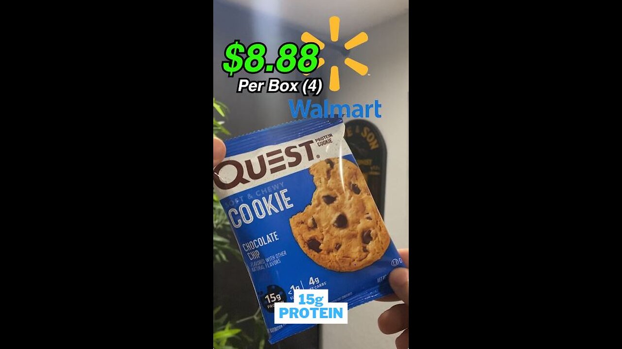 Quest Chocolate Chip Protein Cookie Review