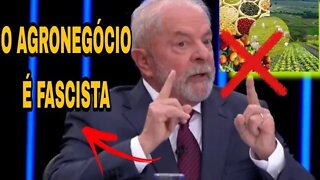 LULA FALA DO MENSALÃO E CHAMA AGRONEGÓCIO DE FASCISTA.