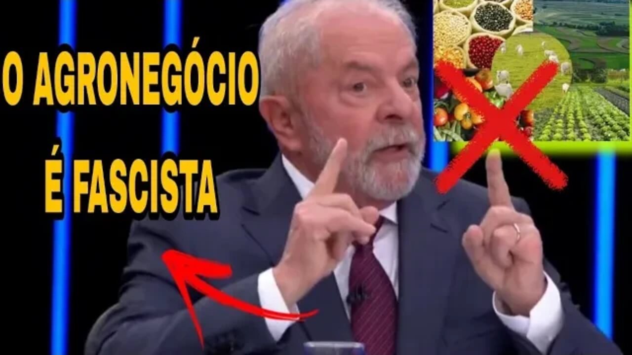 LULA FALA DO MENSALÃO E CHAMA AGRONEGÓCIO DE FASCISTA.