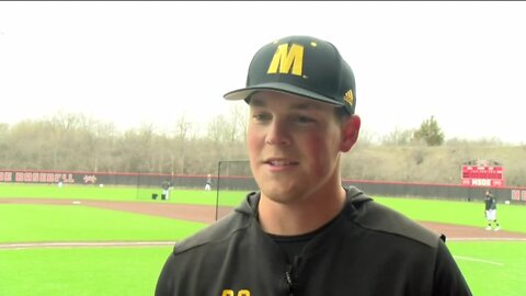 UWM baseball player knocks 3 out of park in one game