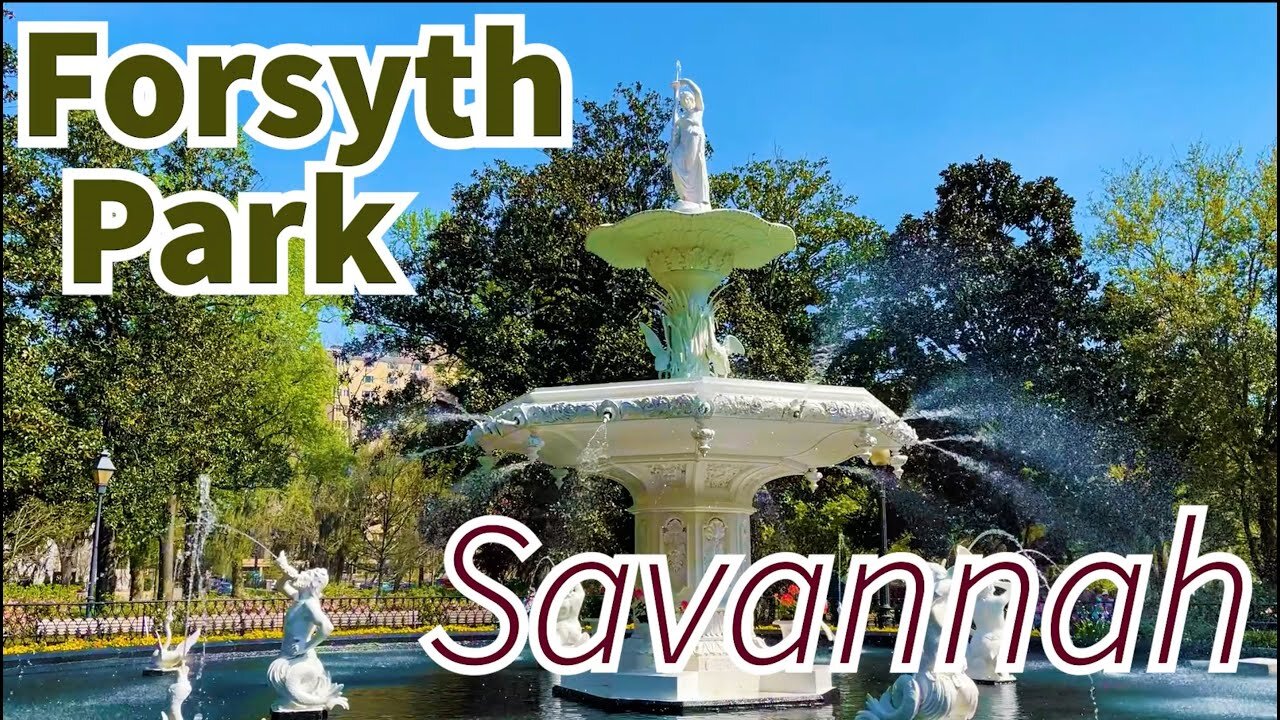 Savannah Georgia: Forsyth Park (GaaG Classic 3/31/21)