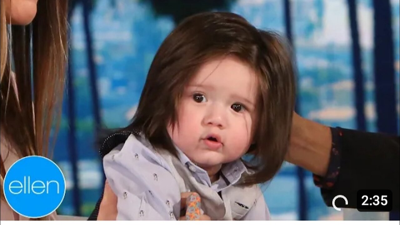 Baby Theo and His Incredible Head of Hair