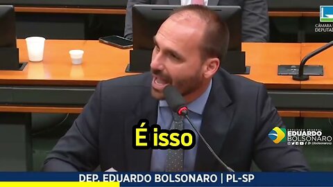 EDUARDO BOLSONARO FAZ GRANDE ALERTA.