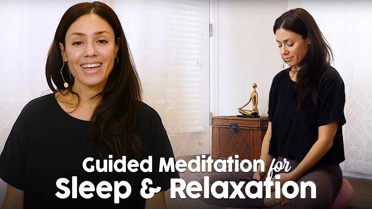 Guided Meditation for Sleep & Relaxation ♥ Breathing Exercises, Visualization, Relieve Anxiety