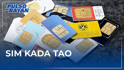 DICT, kinokonsidera na limitahan ang dami ng SIM na maaaring irehistro kada tao