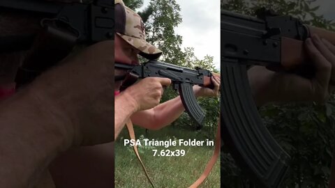 PSA Triangle Folder AKM with laminate furniture.