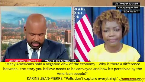 Many Americans hold a negative view of the economy... Why is there a difference between...