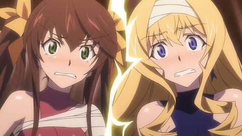 Infinite Stratos - Rin and Cecilia hospitalized