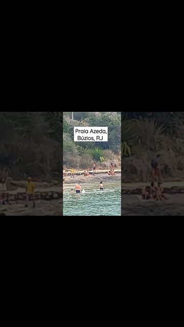 Praia Azeda, Búzios, RJ. Visões do paraíso! #shorts #riodejaneiro #brazil #besttravelbeaches