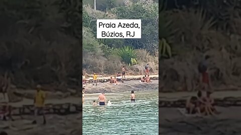 Praia Azeda, Búzios, RJ. Visões do paraíso! #shorts #riodejaneiro #brazil #besttravelbeaches