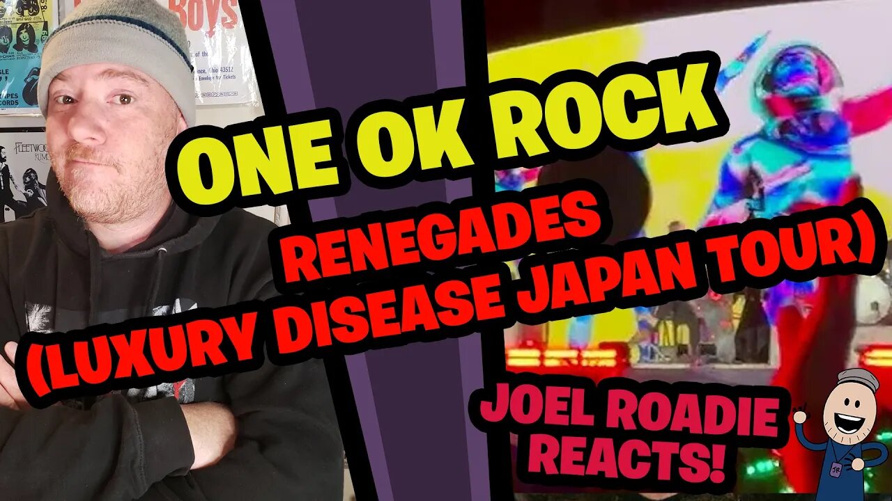 ONE OK ROCK - Renegades [2023 Luxury Disease Japan Tour] - Roadie Reacts