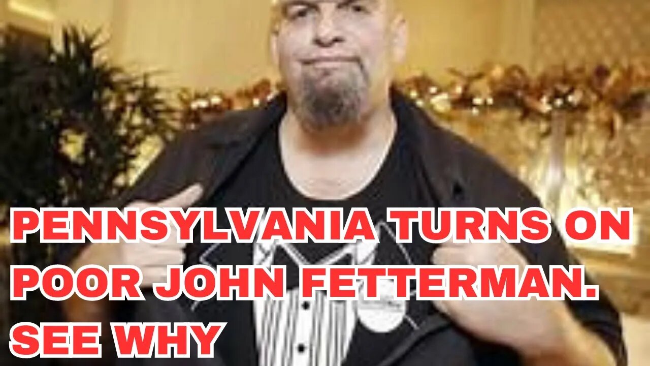 Fetterman Gets Worst News of His Career. PA TURNS #polls #johnfetterman #truth