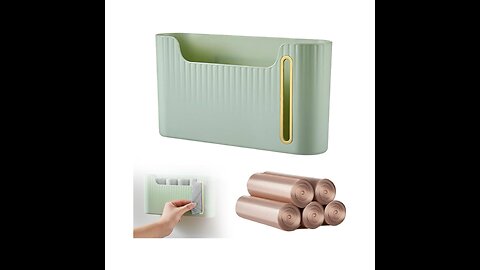 Kitchen Gadgets No : 140 🛍️Product: Wall Mounted Garbage Bag Organizer