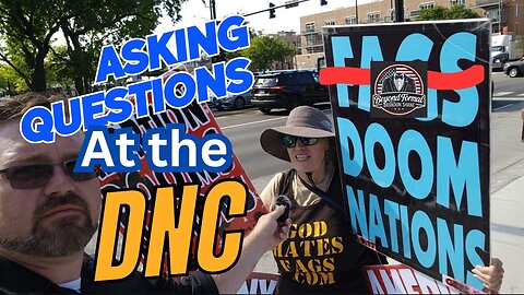 Asking People Questions at the DNC
