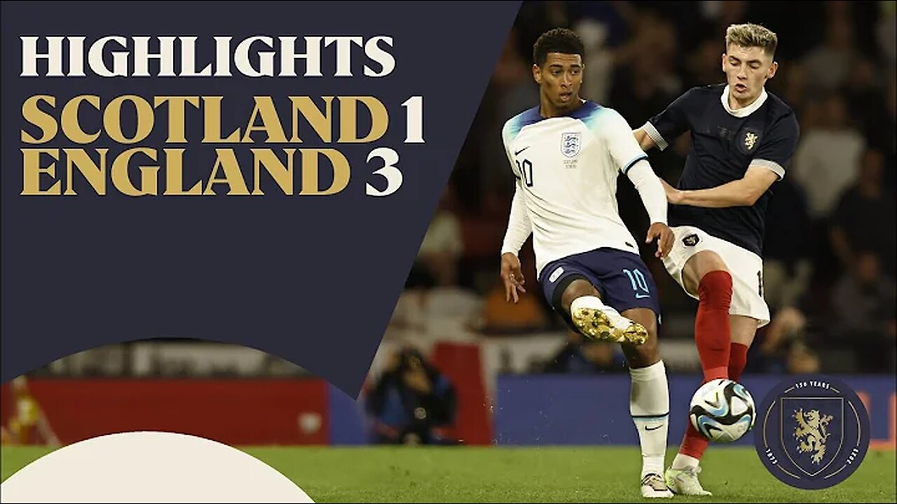 Scotland 1-3 England | 150th Anniversary Heritage Match Highlights |