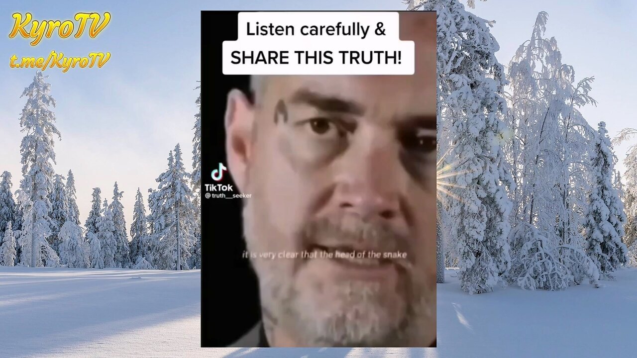 Listen carefully and share this truth