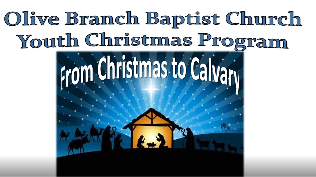 2022 Youth Christmas Program