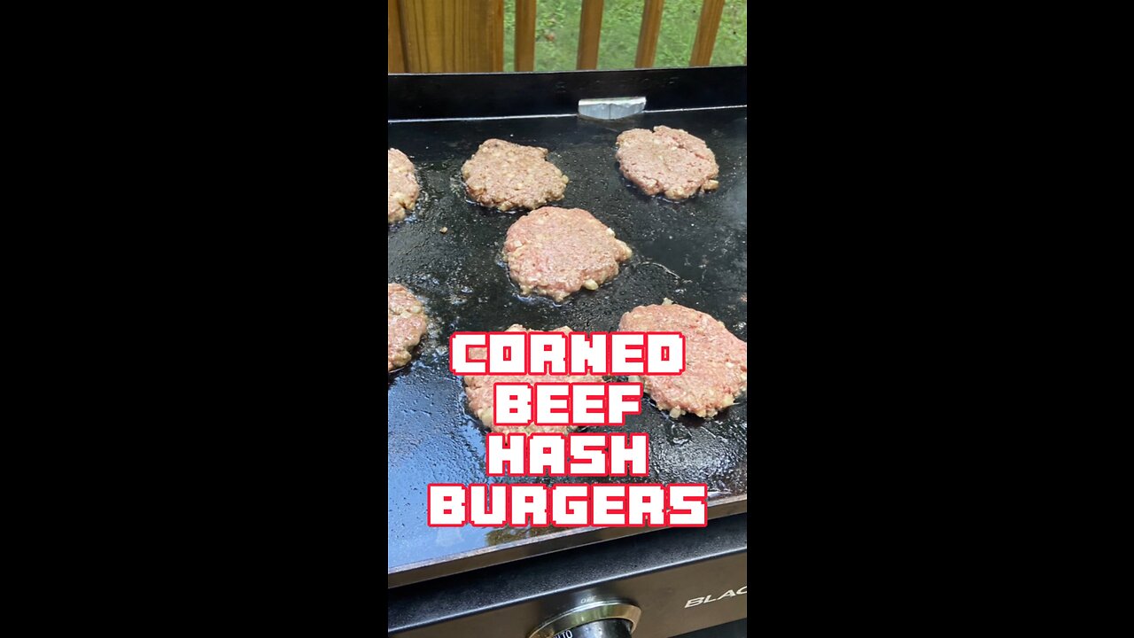 Corned Beef Hash/ Ground Beef Burgers