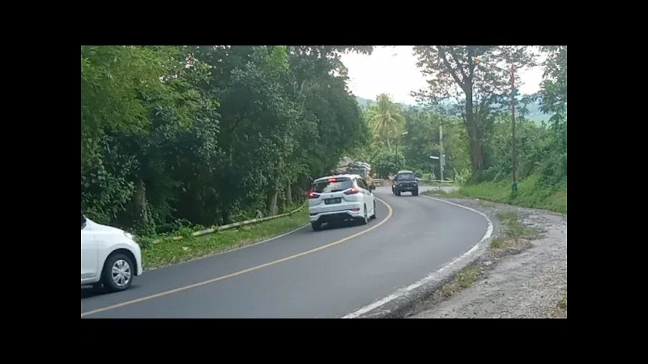 Suasana Tanjakan Jalan Kota Banjar