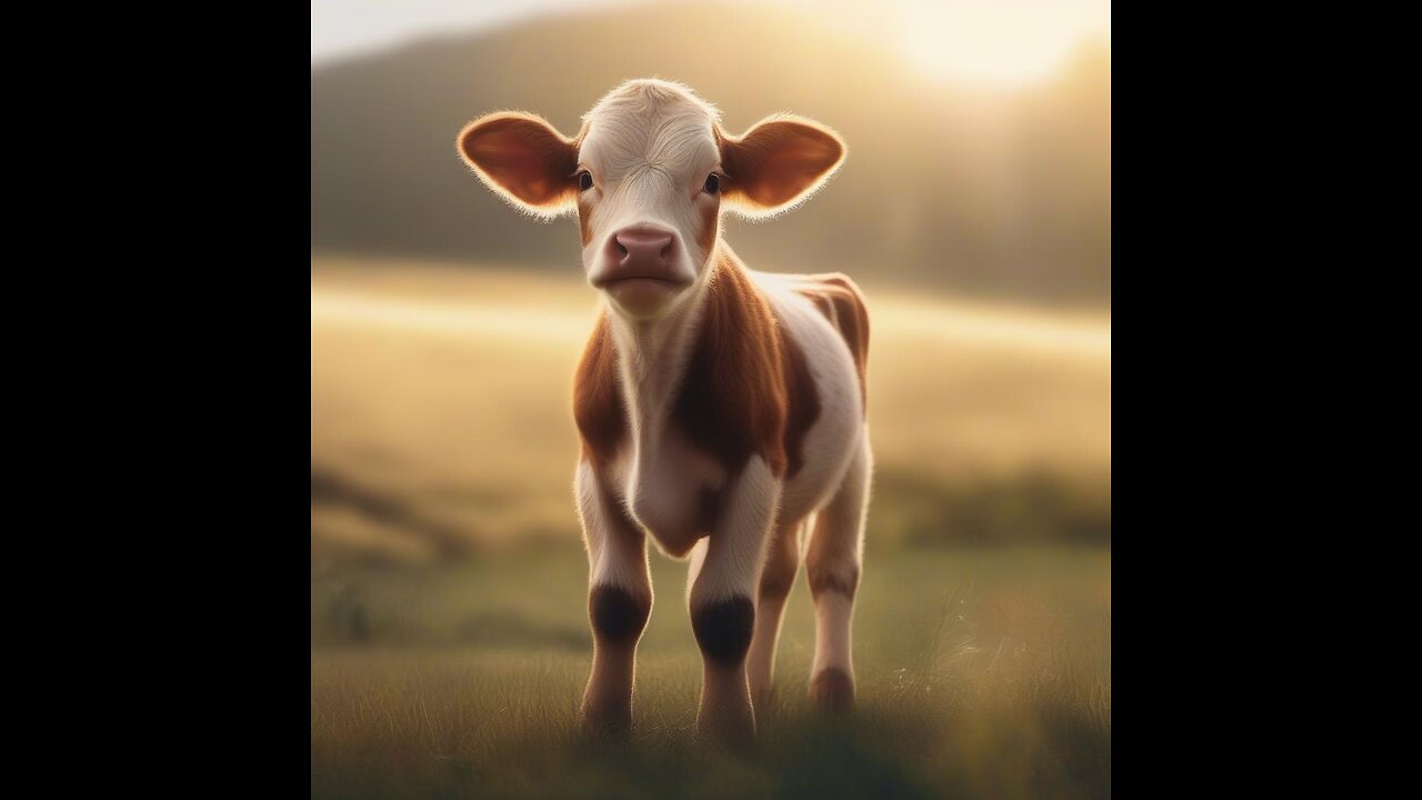 pretty (stupid) calf
