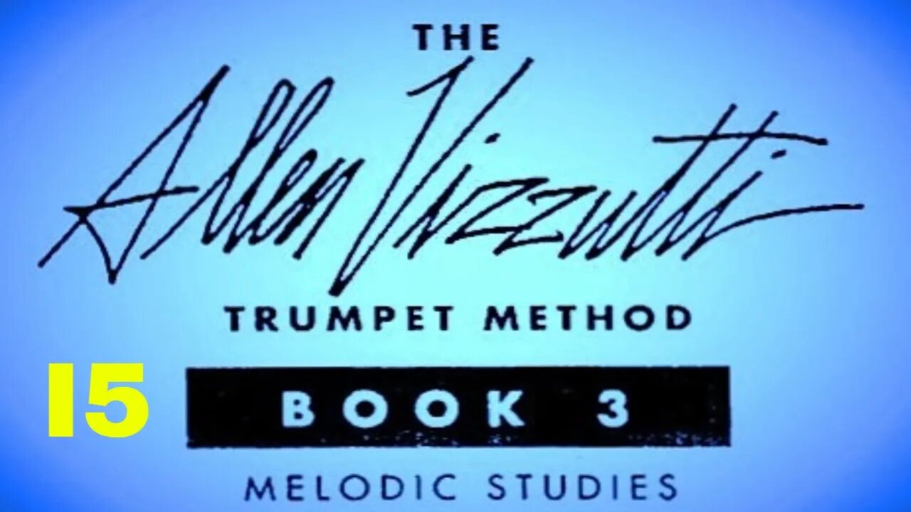 [TRUMPET METHOD] Allen Vizzutti Trumpet Method Book 3 INTERMEDIATE ETUDES 5