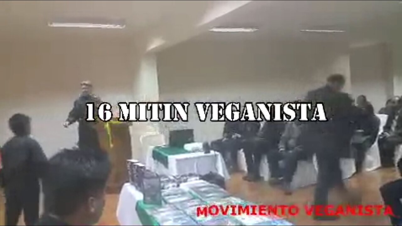 16. MITÍN VEGANISTA - BELICENA VILLCA 2017