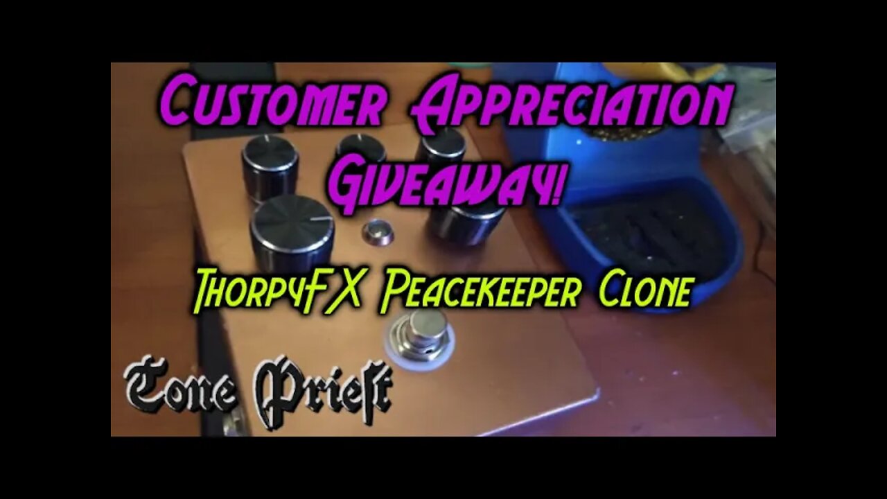 CUSTOMER APPRECIATION GIVEAWAY! - THORPY FX PEACEKEEPER CLONE