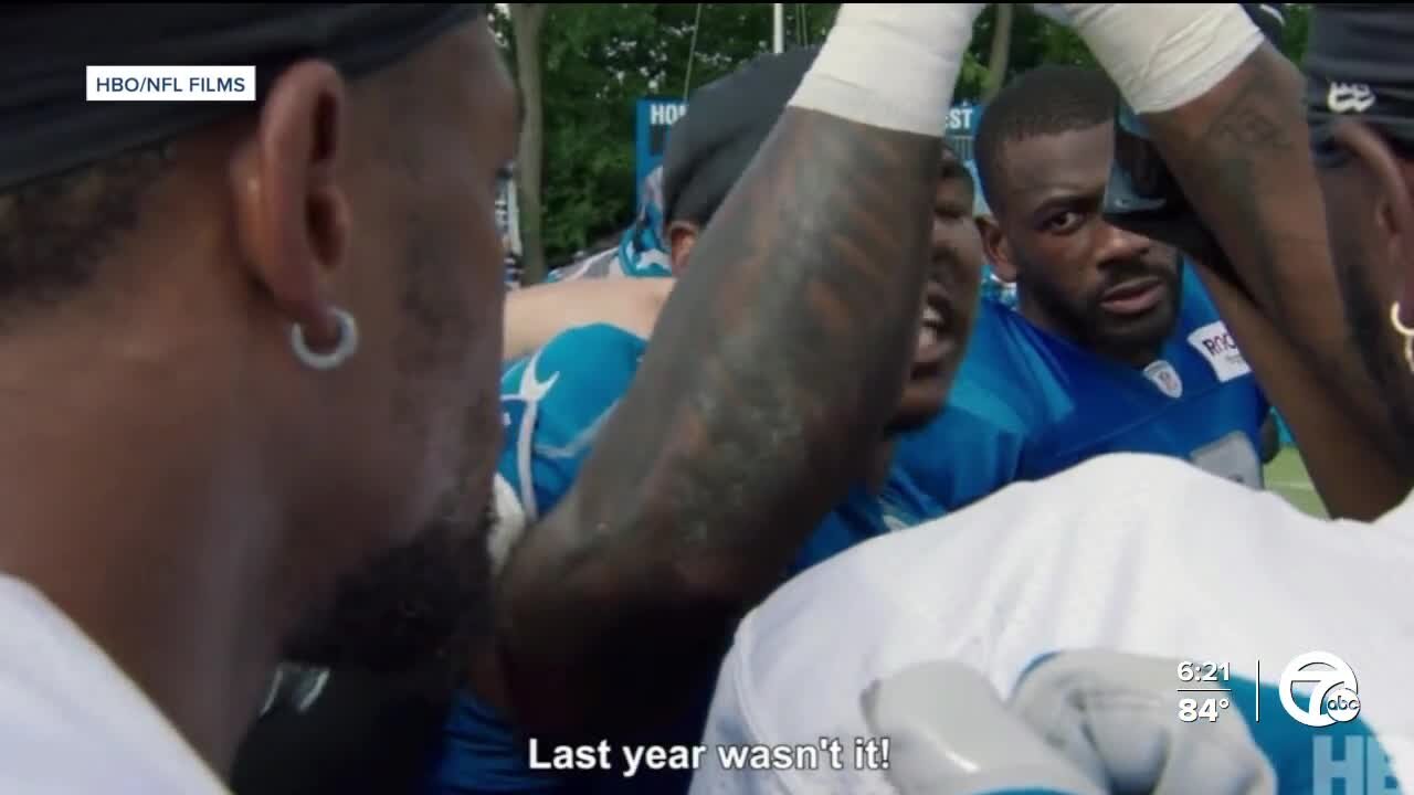 Jamaal Williams fires up Lions in 'Hard Knocks' speech