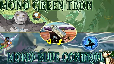 Mono Green Tron VS Mono Blue Control｜Release The Eldrazi! ｜Magic The Gathering Online Modern League Match