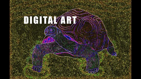 Digtial art - A lasting anguish