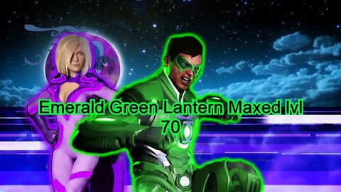 Emerald Green Lantern Maxed at lvl 70! / Injustice 2 Mobile