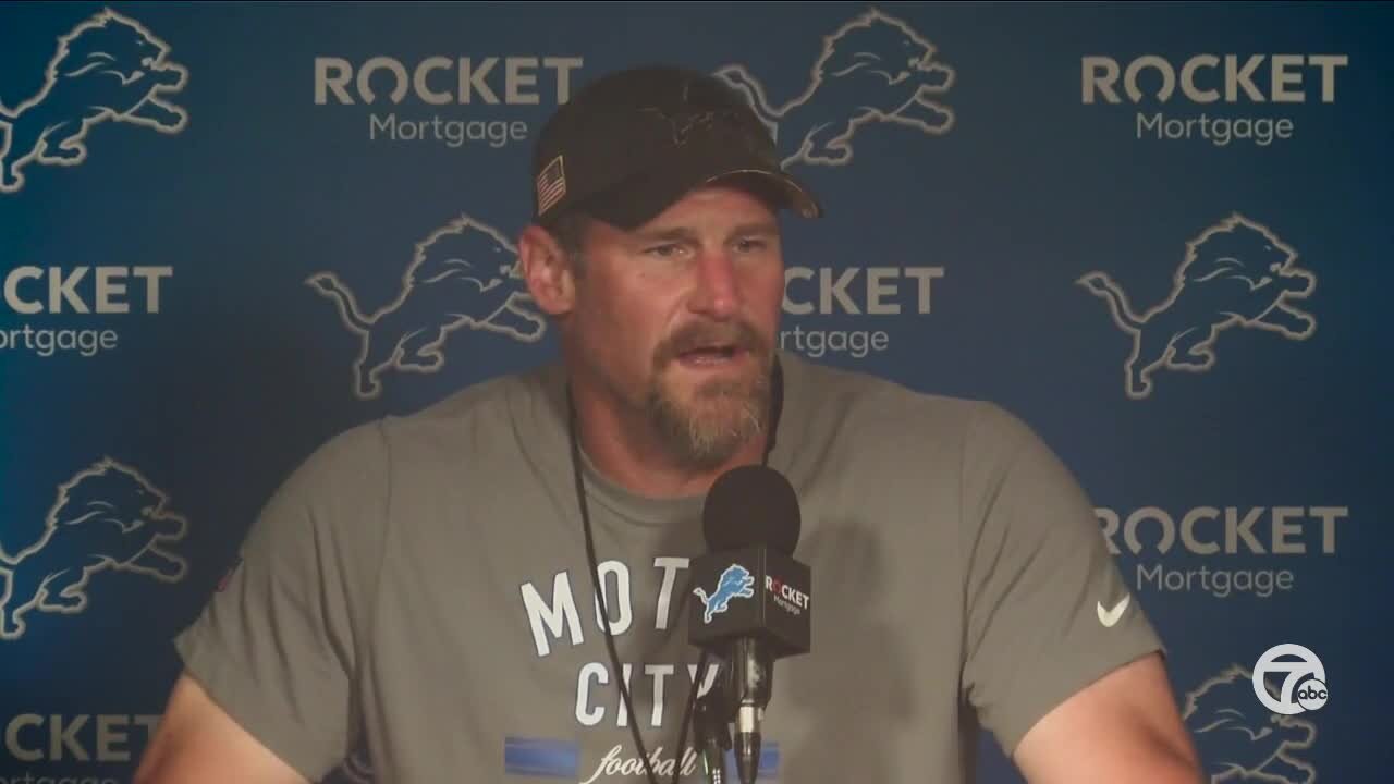 Dan Campbell says there are no turds on Lions roster