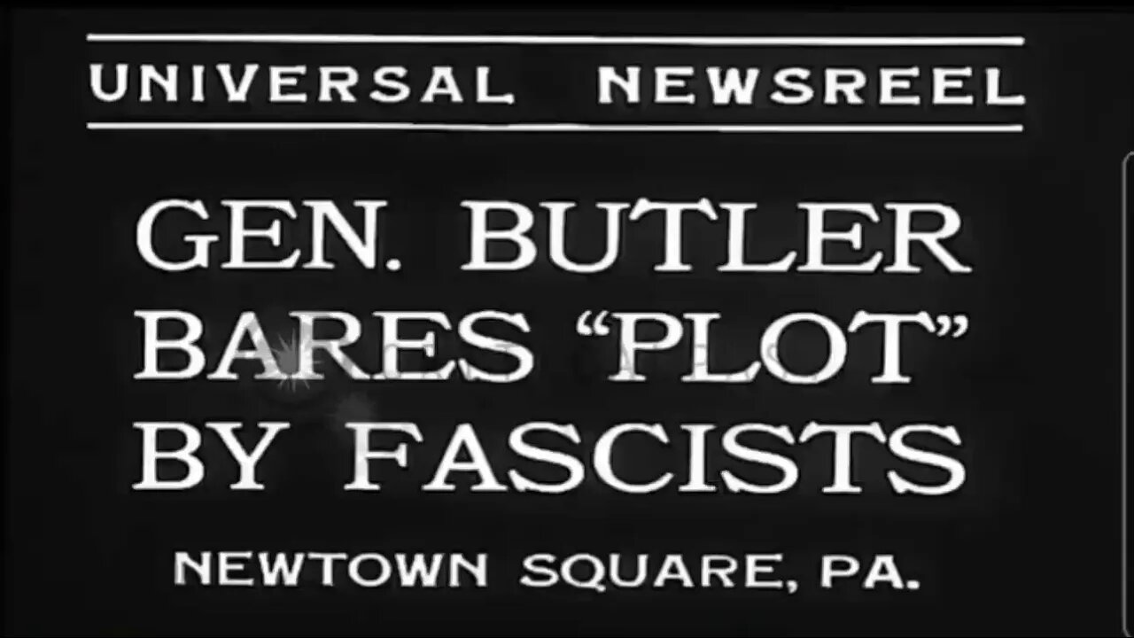 DOES THIS SOUND FAMILIAR? || Gen. Smedley Butler sounded alarm decades ago