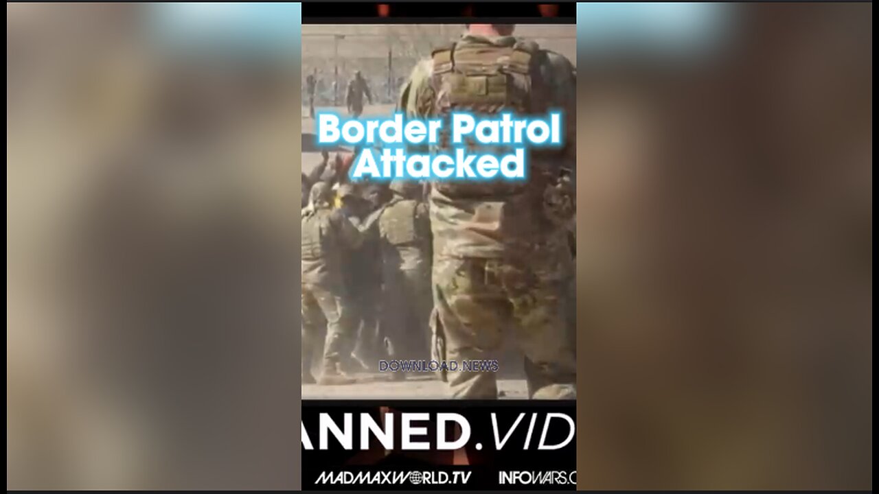 Alex Jones: Illegals Stormed The Collapsed Border - 3/22/24
