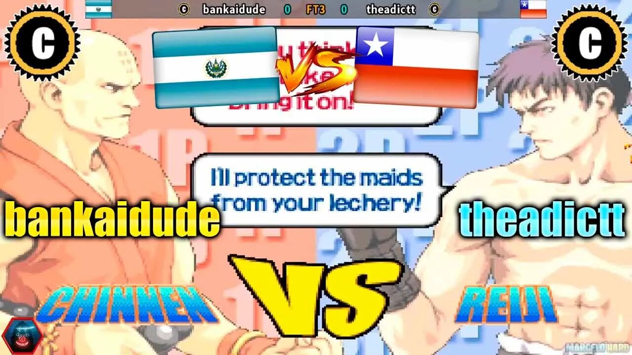 Power Instinct Matrimelee (bankaidude Vs. theadictt) [El Salvador Vs. Chile]