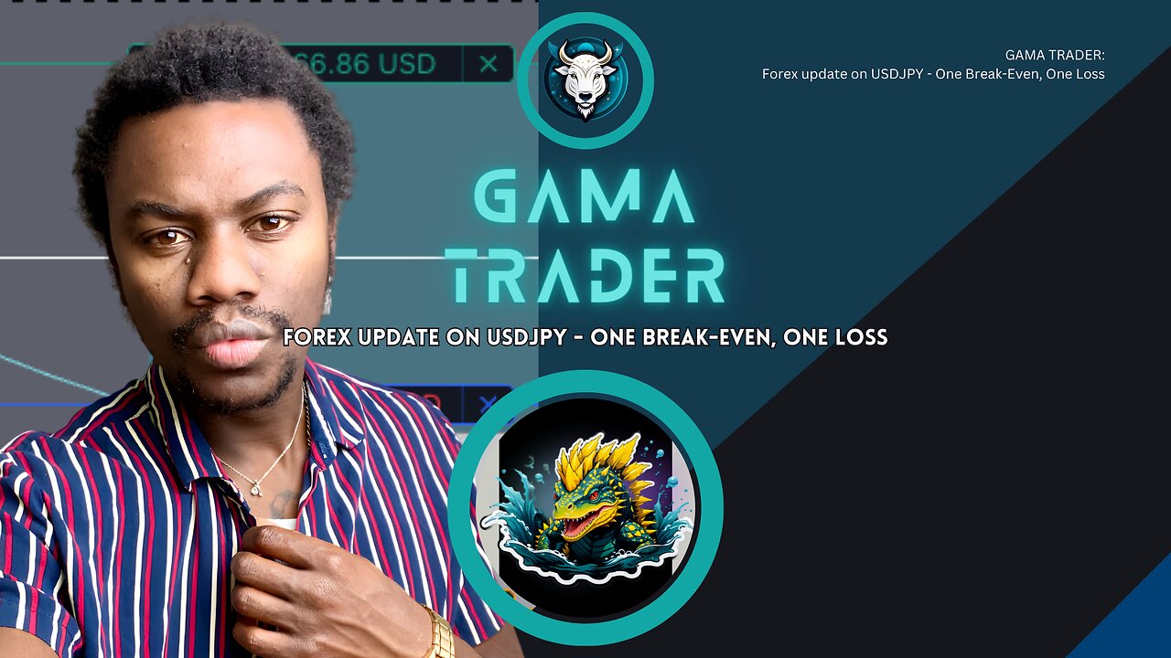 GAMA TRADER: Forex update on USDJPY - One Break-Even, One Loss