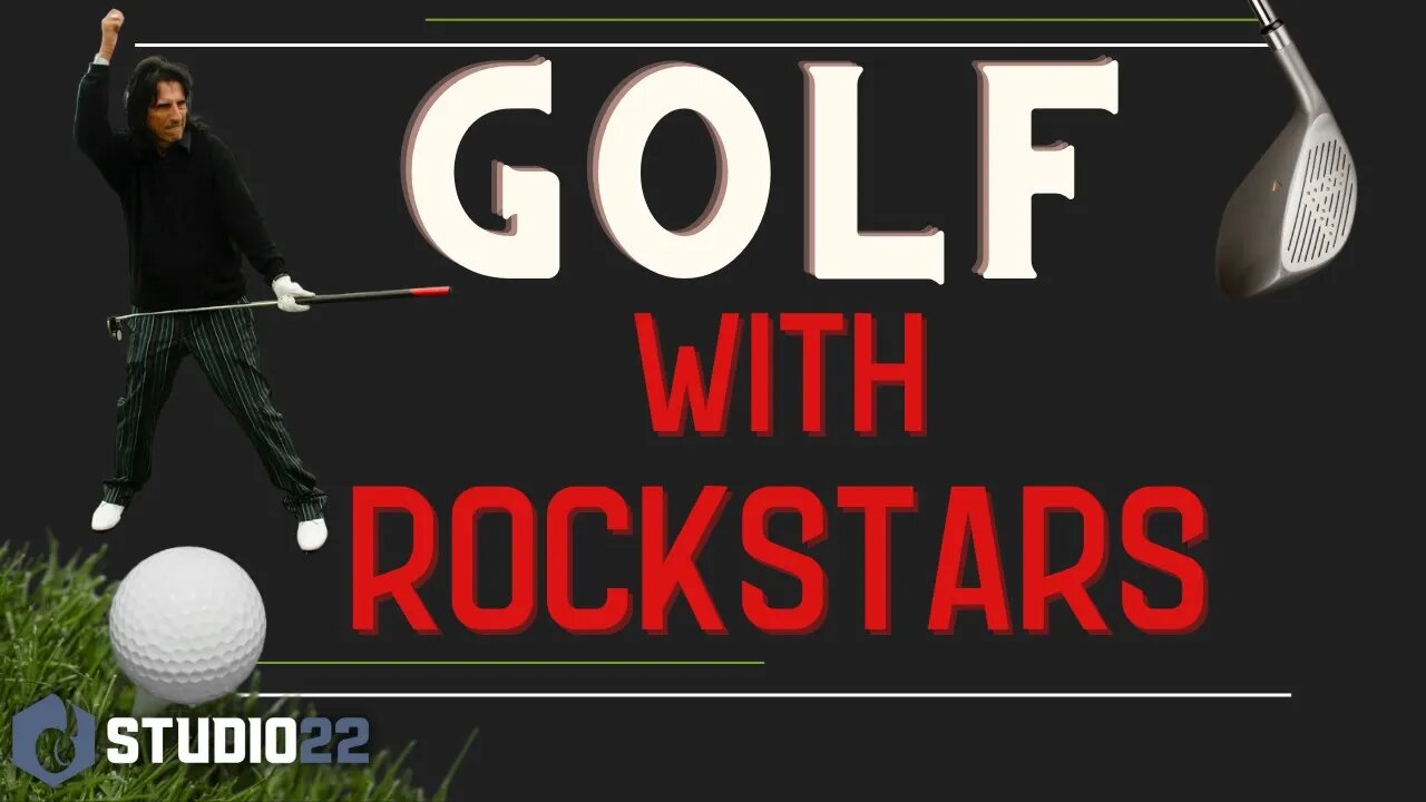 What it's Like to Golf with Tommy Lee, Sebastian Bach and Alice Cooper