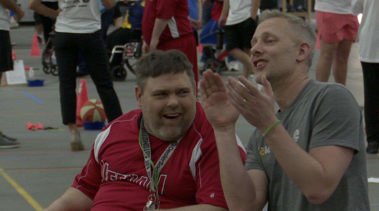 “He’s always been there for me": Friendship helps Edward Kastern overcome loss to compete in Special Olympics