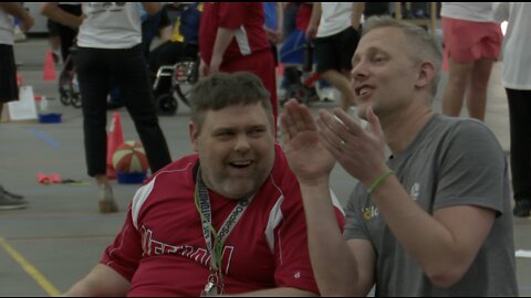 “He’s always been there for me": Friendship helps Edward Kastern overcome loss to compete in Special Olympics