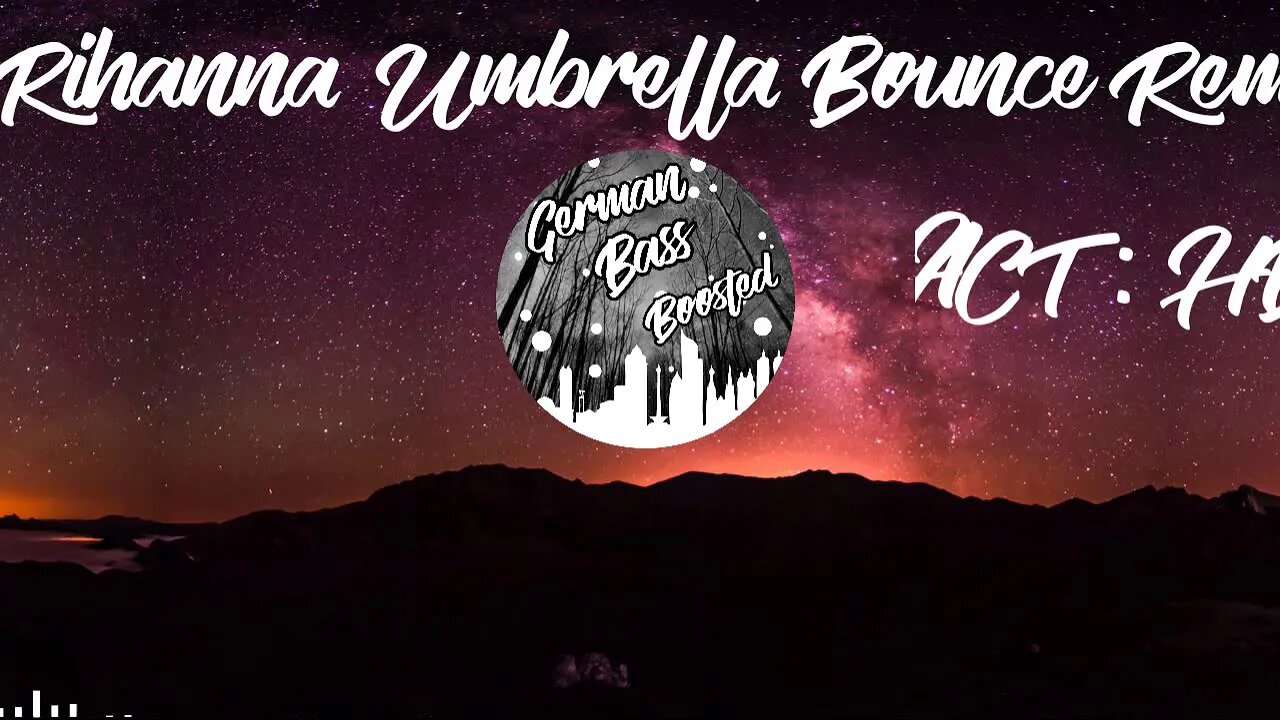 Rihanna - Umbrella (HBz Bounce Remix Bass Boosted)