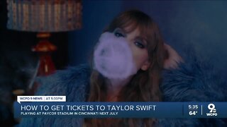 Taylor Swift coming to Cincinnati on tour