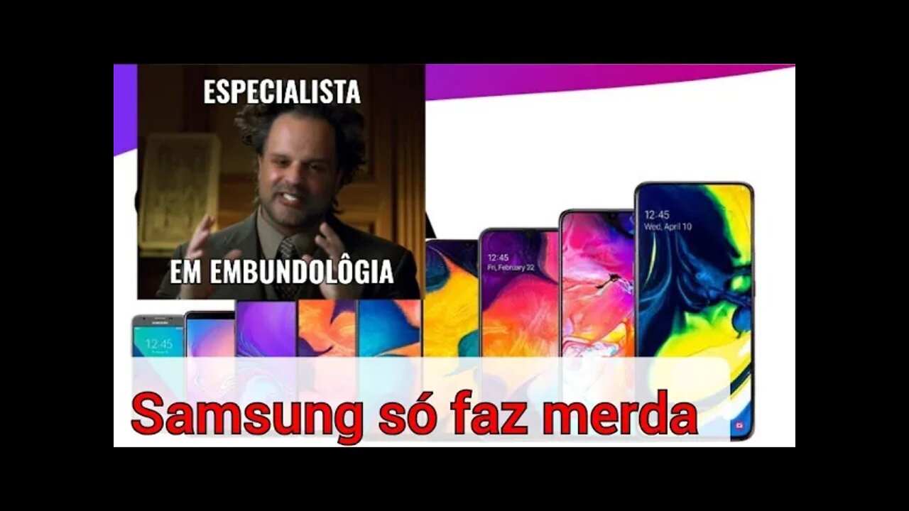 A Samsung só faz merda pronto falei ,Galaxy A71 e S21 tudo lixo