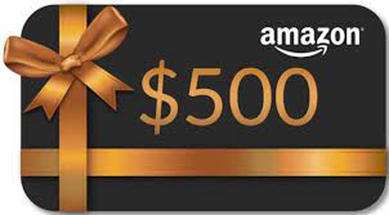 $500 Amazon gift card only for Australian Friends