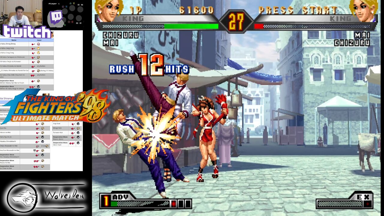 (PS2) King of Fighters '98 UM - 13 - Women Fighters Team - Lv 7...try hard for a super finish