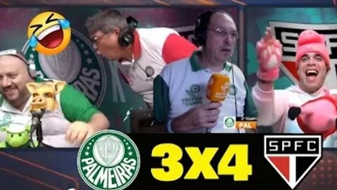 REAÇÕES ENERGIA 97 PÊNALTIS - PALMEIRAS 3x4 SÃO PAULO COPA DO BRASIL - SÃO PAULO CLASSIFICADO!
