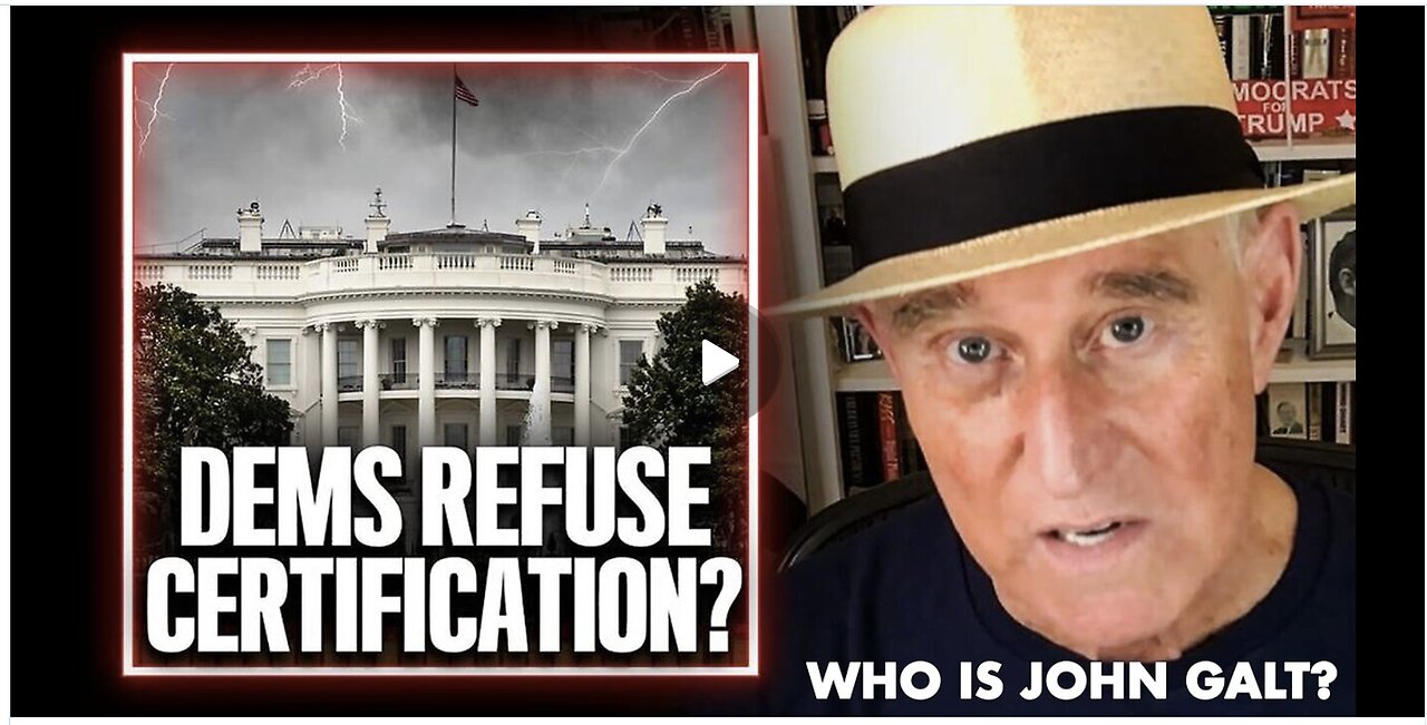 ALEX JONES W/ Exclusive: Roger Stone Warns Democrats Planning Not To Certify. SGANON, JUAN O'SAVIN